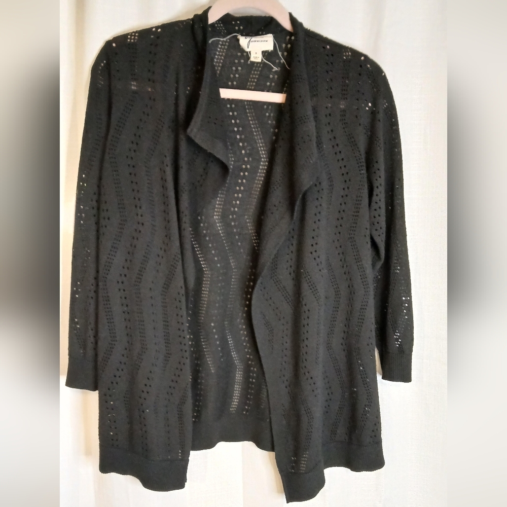 Andrea jovine open faced cardigan